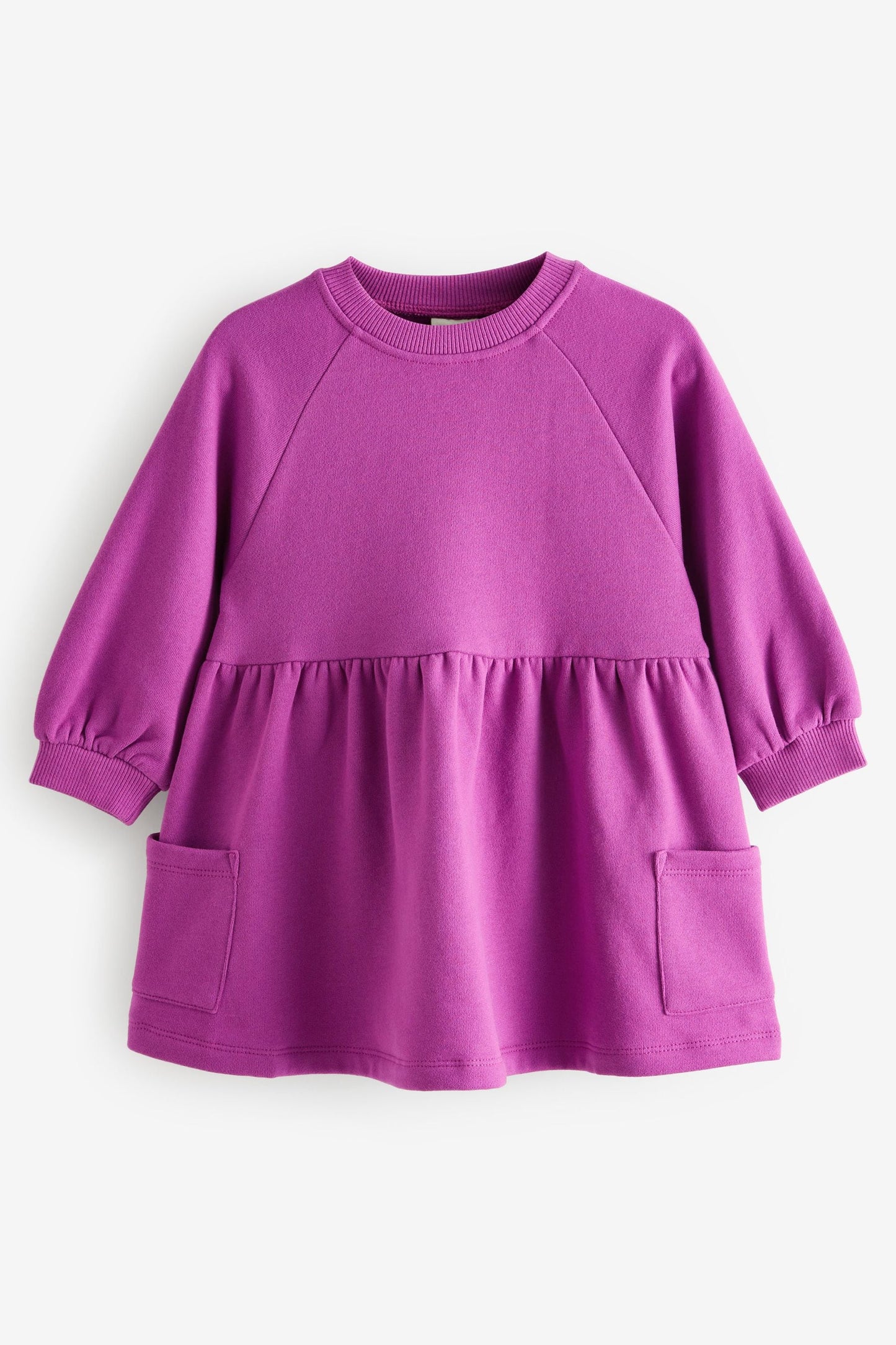 |BabyGirl| Vestido Moletom - Roxo (3meses-7anos)