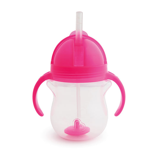 Munchkin - Copo Click Lock Tip & Sip - Rosa - 207ml