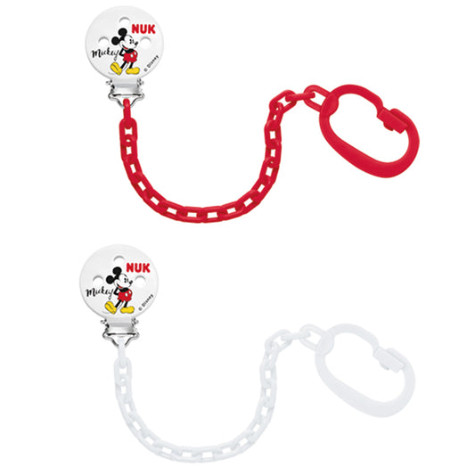 Nuk - Cadena para chupete Disney - Kit de 2