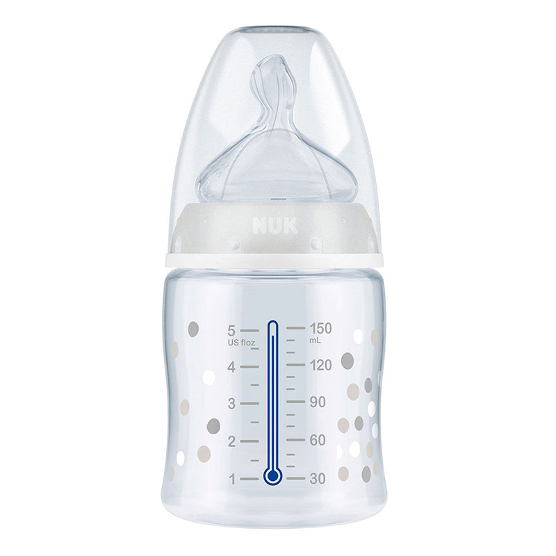 NUK First Choice+ Temperature Bottle 150ml - Mamadeira com controle de temperatura