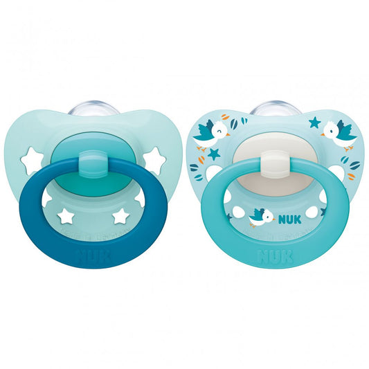 Chupete Nuk Signature Azul 2uds