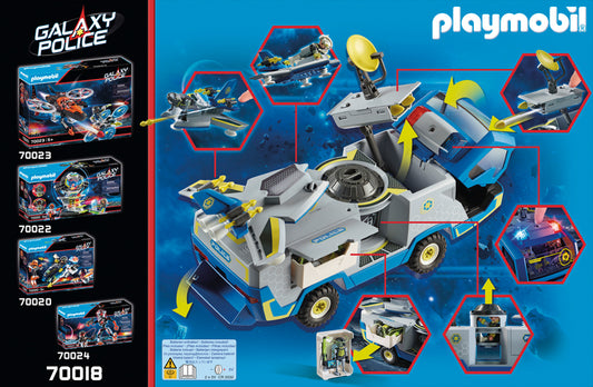 Playmobil Galaxy - Camión de Policía