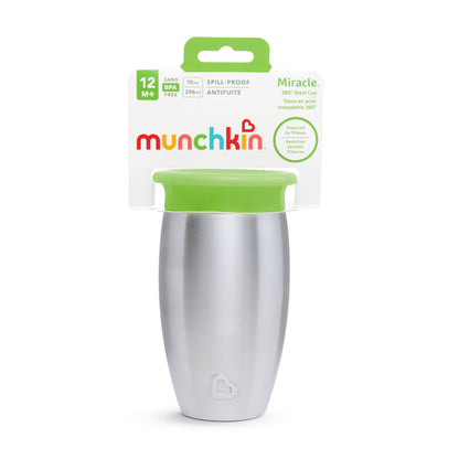 Munchkin Miracle 360 - Copo Térmico Aço Inoxidável 296ml