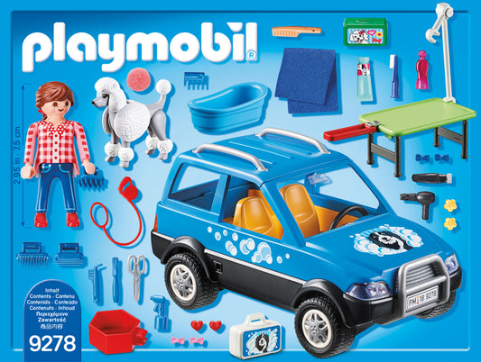 Playmobil 9278 City Life PetShop Móvil con Techo Desmontable