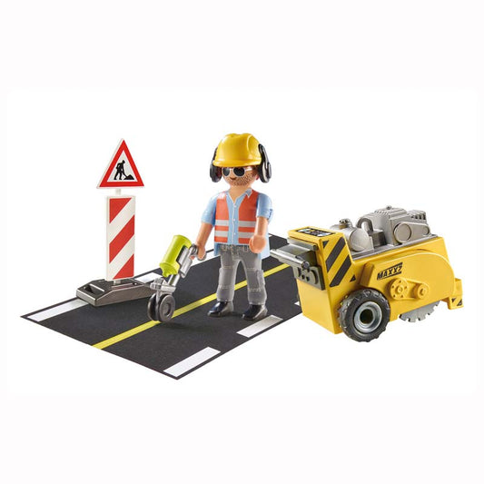 Playmobil 71185 Set Civil Obreros de la Construcción