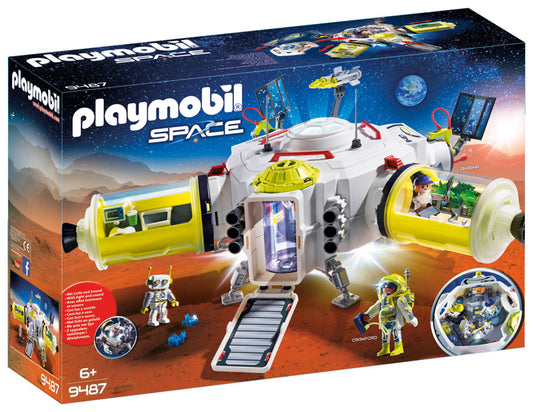 Playmobil 9487 Estação Espacial de Marte com Atirador a Laser Duplo Funcional