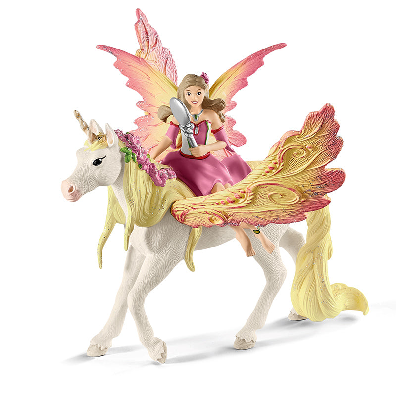 Schleich - Fairy Feya com Pegasus Unicorn