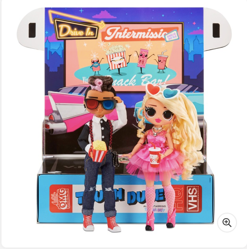 Jajaja ¡Sorpresa! Paquete de 2 muñecas OMG Movie Magic