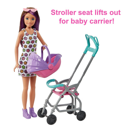 Barbie Skipper Carrinho de Boneca
