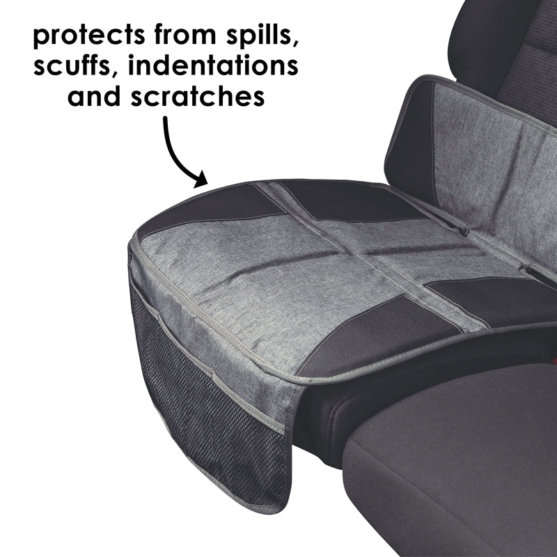 Diono - Protetor de assento de carro cinza/preto