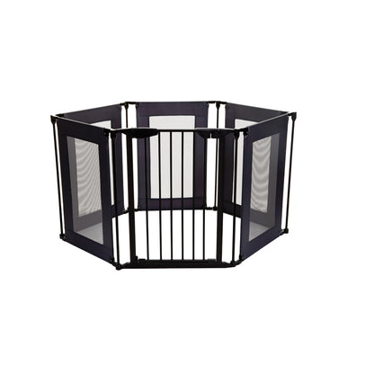 Dreambaby Brooklyn - Parque infantil 2 en 1 Gris/Negro