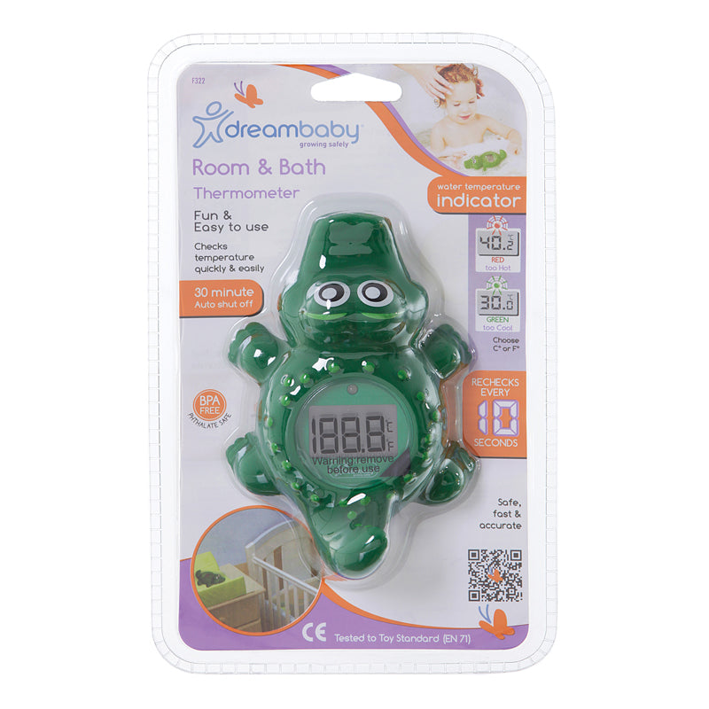 Dreambaby -  Termômetro Crocodilo digital para quarto e banho