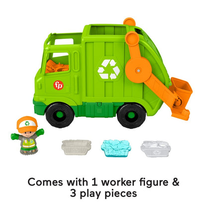 Vehículo de reciclaje Fisher-Price Little People