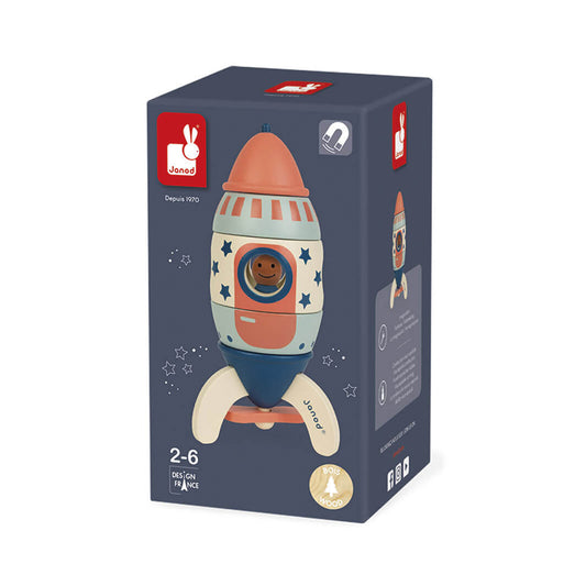 Kit magnético Janod Lucky Star Rocket