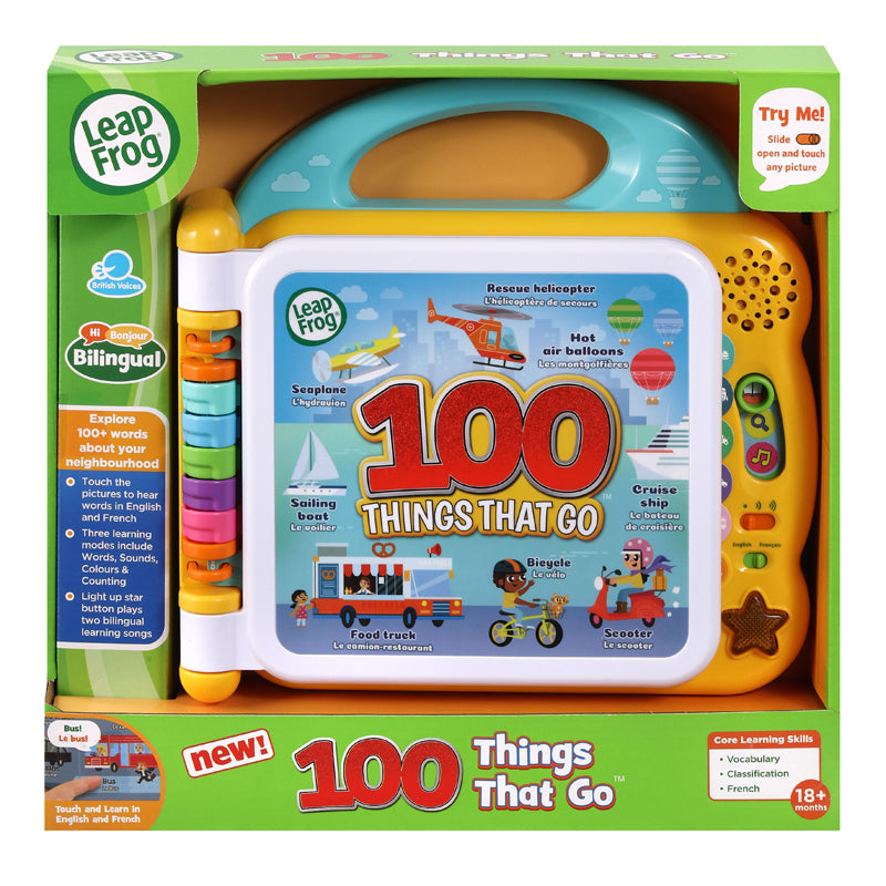Leap Frog 100 Things That Go Book