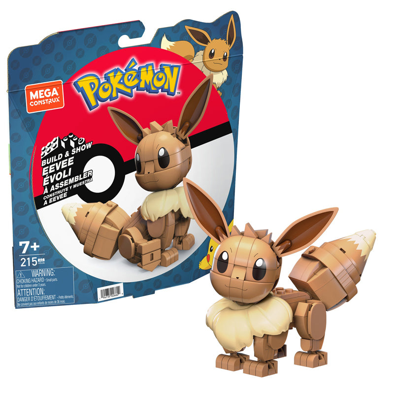 Mega Bloks - Construir Pokémon Construir e Mostrar Eevee