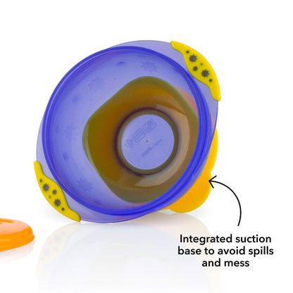 Nuby - Tigelas de Sucção Empilháveis 2Pk