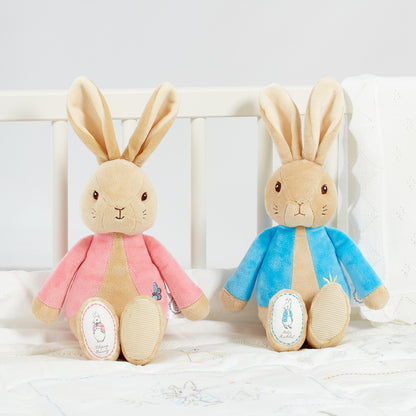 Sonajeros de peluche Peter Rabbit &amp; Flopsy Bunny Bean 21cm
