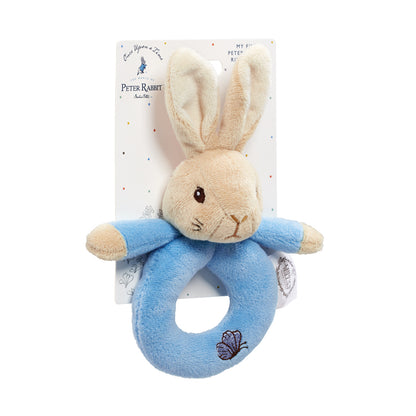 Pendientes sonajero de peluche Peter Rabbit &amp; Flopsy Bunny