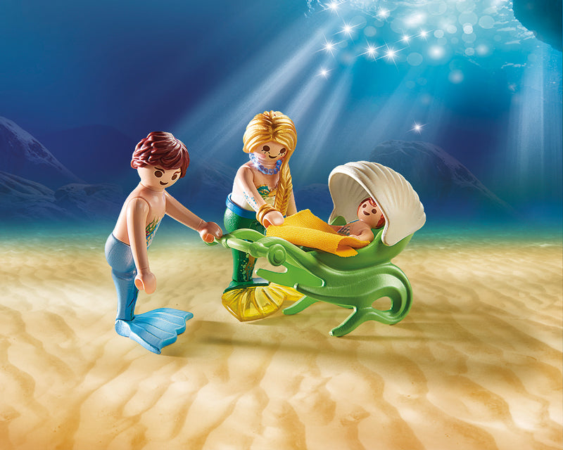 Playmobil - Família mágica com carrinho Shell