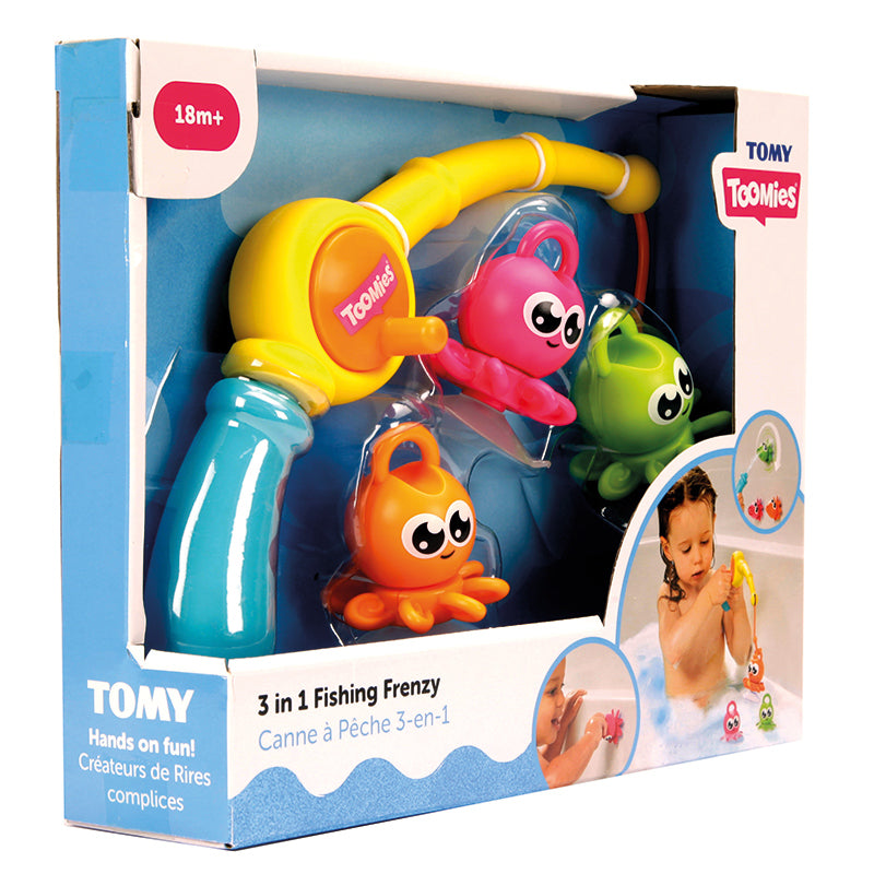 Tomy - 3 em 1 Pesca Brinquedo de Banho