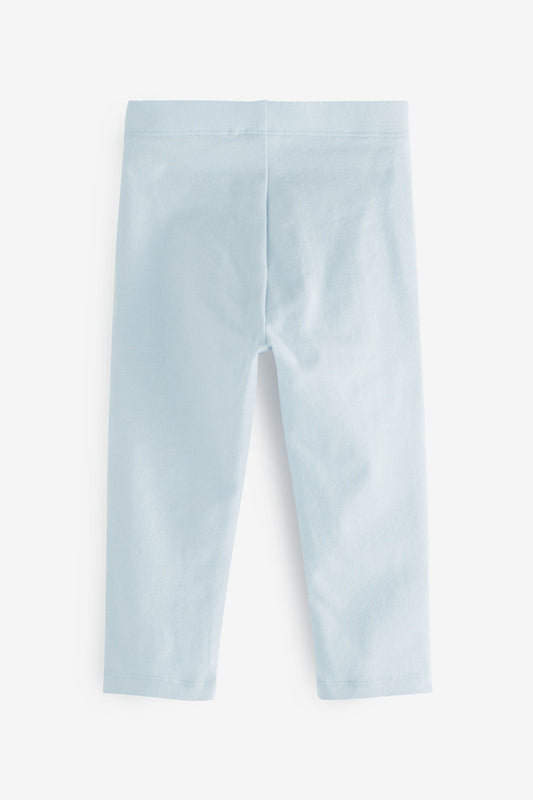 |Niña| Leggings bordados - Unicornio celeste (3 meses-7 años)