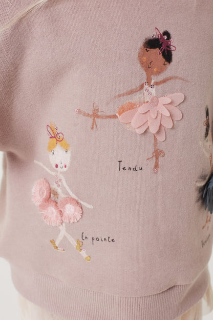 |BabyGirl| Conjunto Suéter e Leggings Fada Rosa (3meses-7anos)