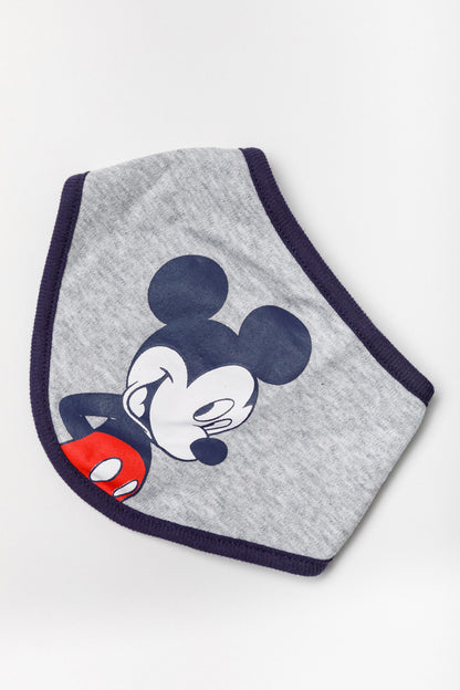 Disney - Conjunto de camiseta, babeiro e legging Mickey Mouse