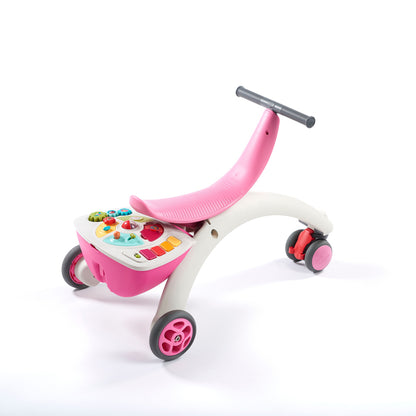 Tiny Love 5 em 1 Aqui eu cresço, ando atrás e cavalgando rosa