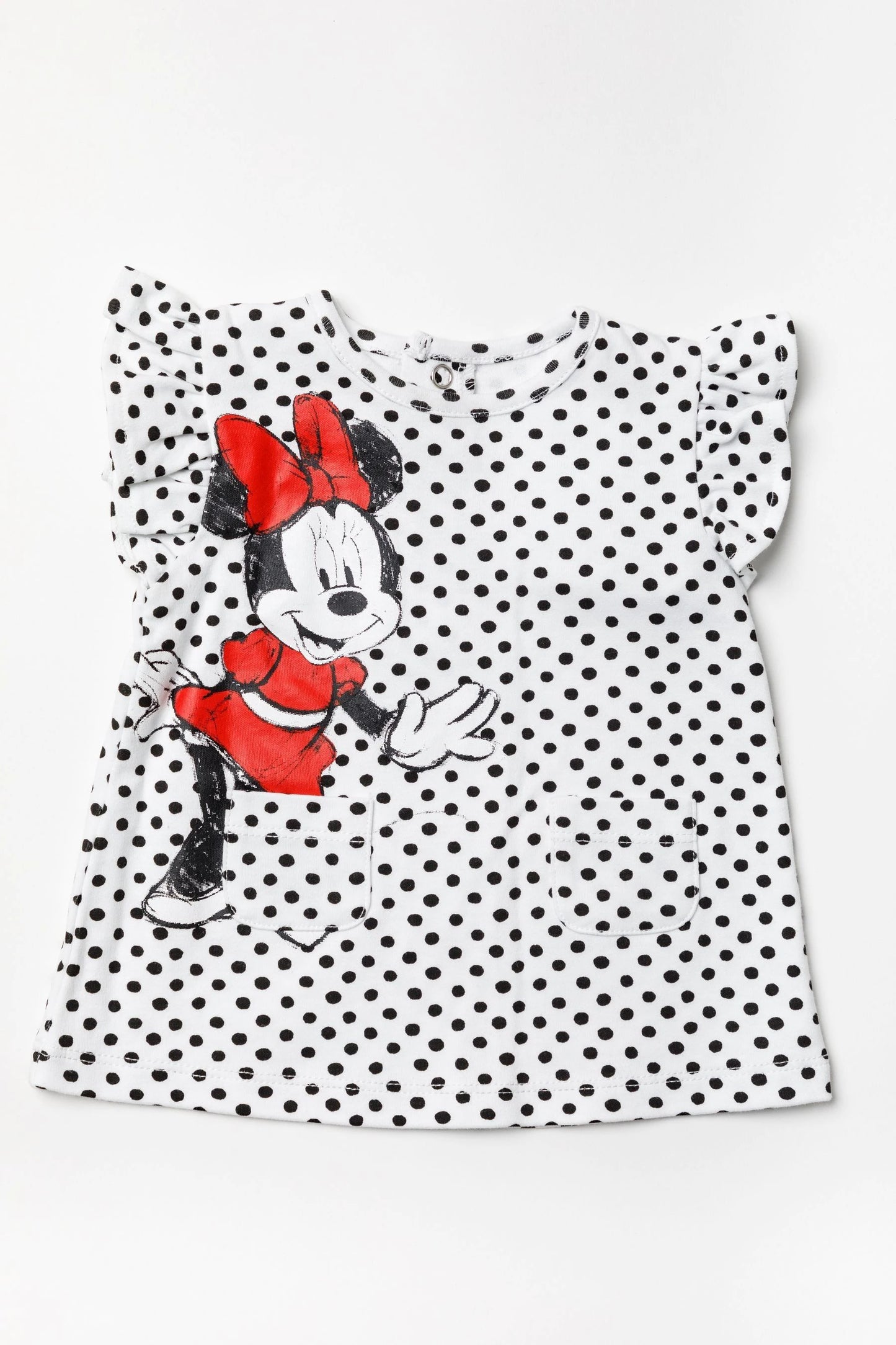 Conjunto Disney vermelho Minnie Mouse