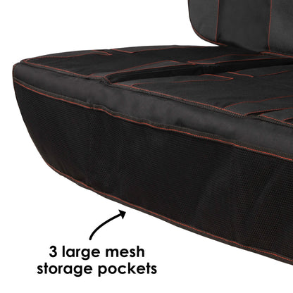 Diono - Protetor de assento de carro ultra mat preto XXXL
