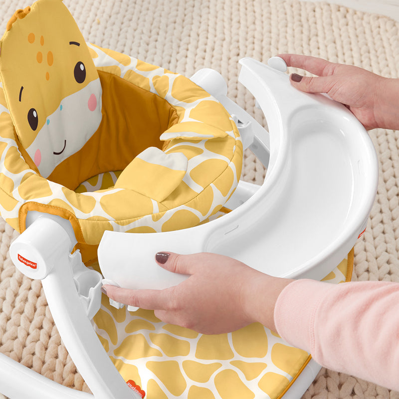 Fisher-Price Sit Me Up- Bandeja girafa