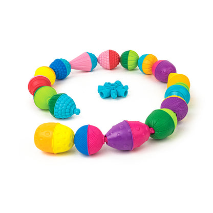 Lalaboom Educational Beads And Accessories 24Pk