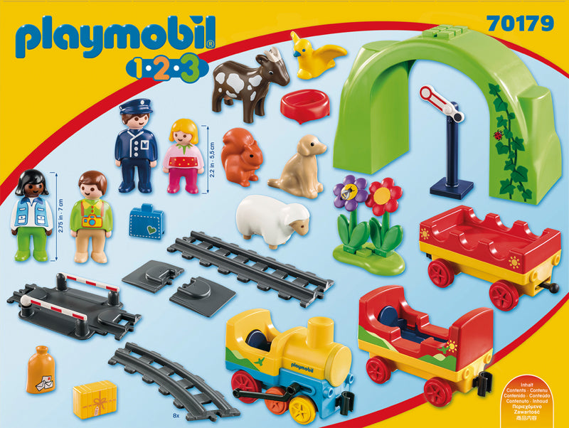 Playmobil 1.2.3 - Meu primeiro trem