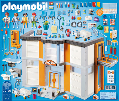 Playmobil 70190 City Life Hospital Grande
