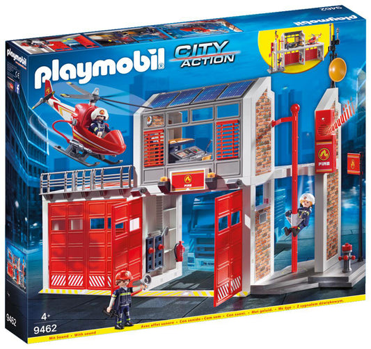 Playmobil 9462 Corpo de Bombeiros com Alarme