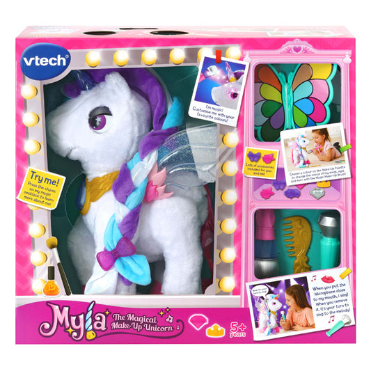 VTech Myla Unicórnio Maquiadora Mágica Microfone para Cantar