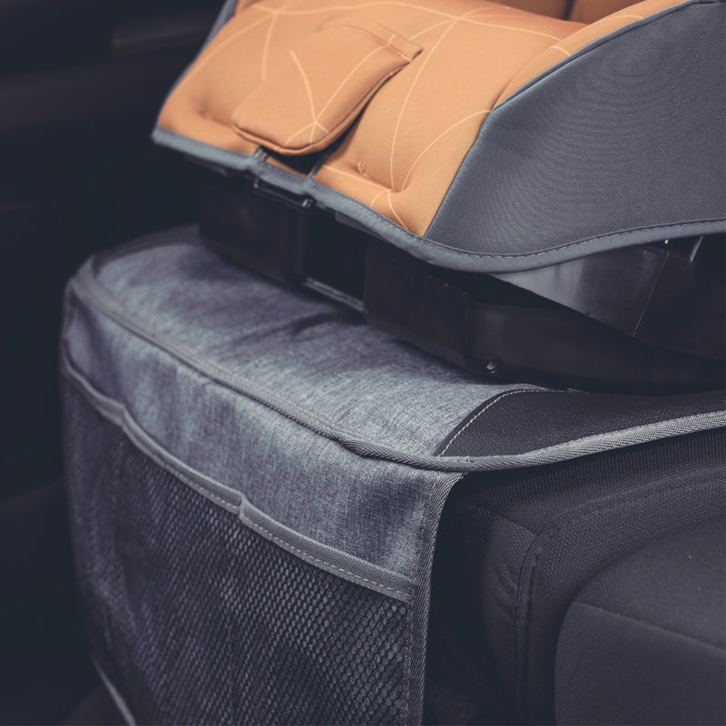 Diono - Protetor de assento de carro cinza/preto