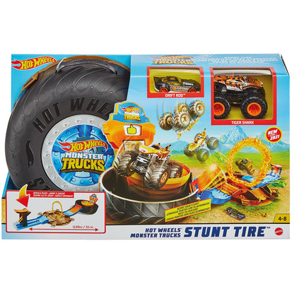 Hot Wheels Monster Truck Stunt Tyre Play Set
