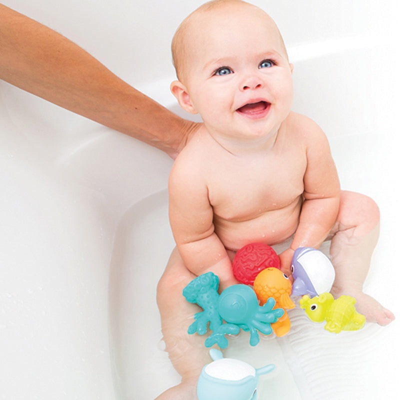 Infantino Bath Squirters 8Pk - Brinquedo de banho