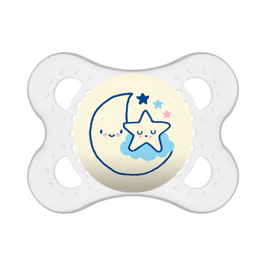 MAM Chupete Nocturno Original Azul 0m+ 2Pk