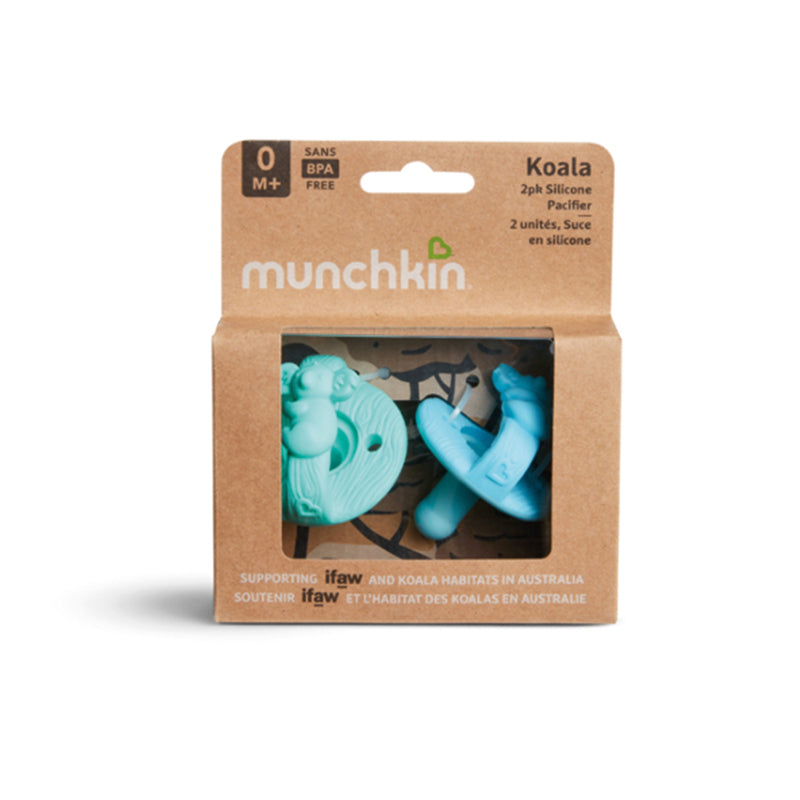 Munchkin Chupeta de silicone Koala WildLife 2 unidades