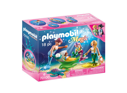 Playmobil - Família mágica com carrinho Shell