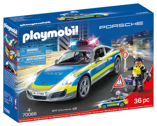 Playmobil 70066 Polícia Porsche 911 Carrera 4S