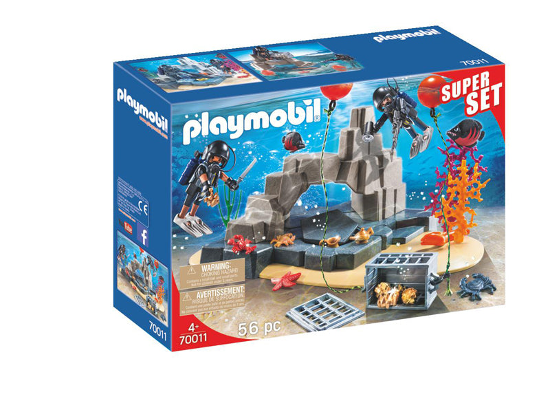 Playmobil - Unidade de mergulho tático superconjunto