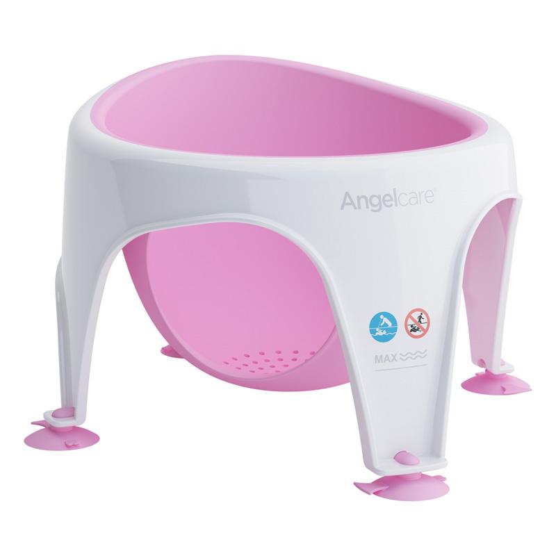 Angelcare Soft-Touch Bath Seat Aqua - Suporte de banho Anne Claire Baby Store Rosa 