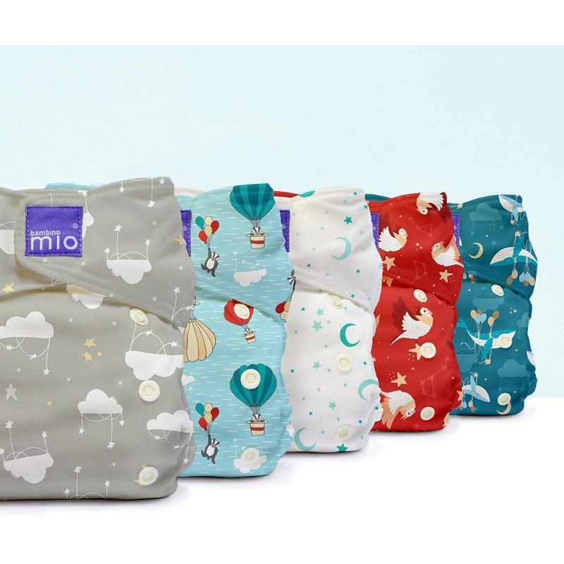 Bambino Mio Miosolo Set Pannolini Lavabili - 6 Pezzi Taglia Unica | Con Inserti E Detergente | Design Assortiti - Foto 9