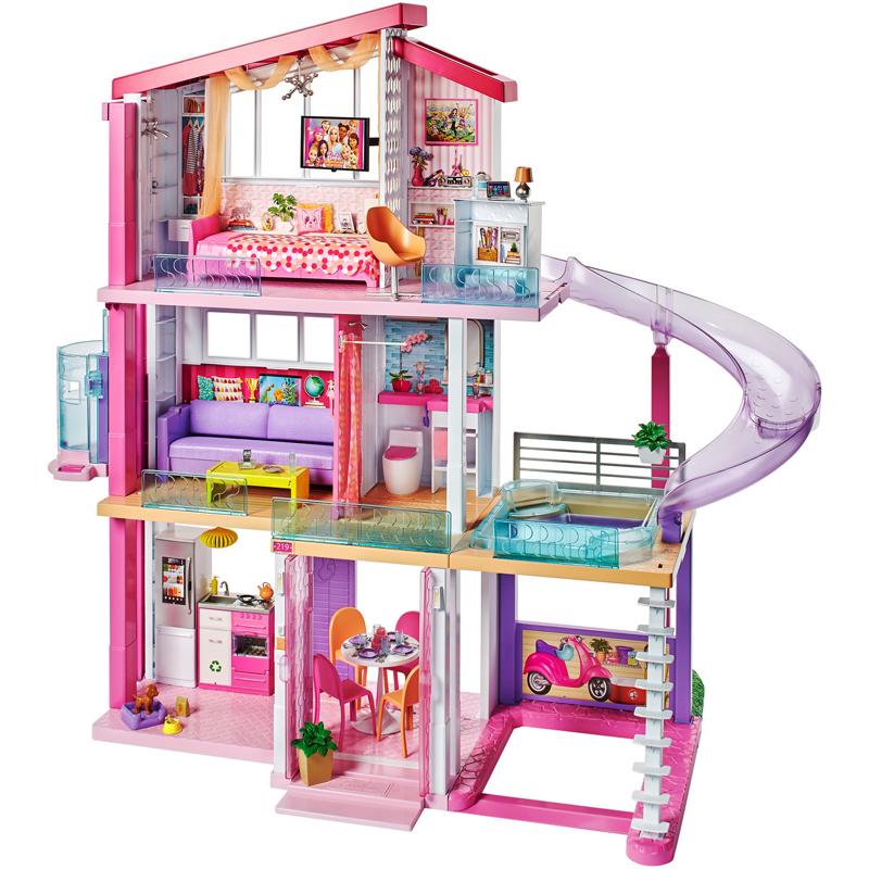 Antiga Casa dos Sonhos da Barbie  Sala da barbie, Barbie casa dos sonhos,  Casinha de boneca barbie