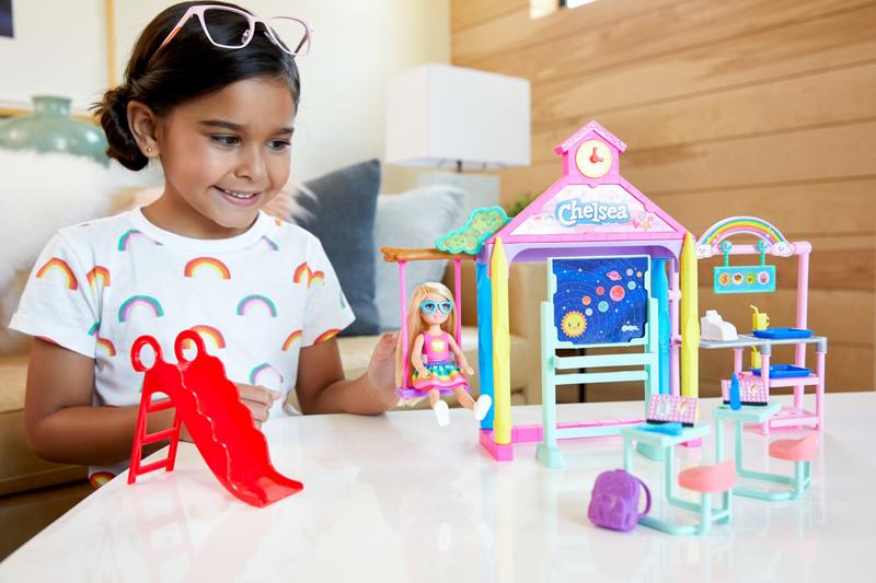Barbie Chelsea Escola Playset Anne Claire Baby Store 