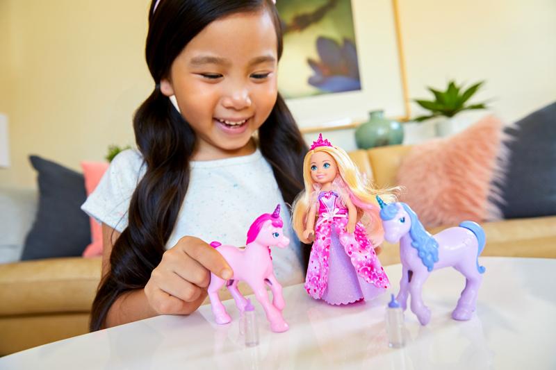 Barbie Dreamtopia Chelsea Princess & Baby Unicorns Anne Claire Baby Store 